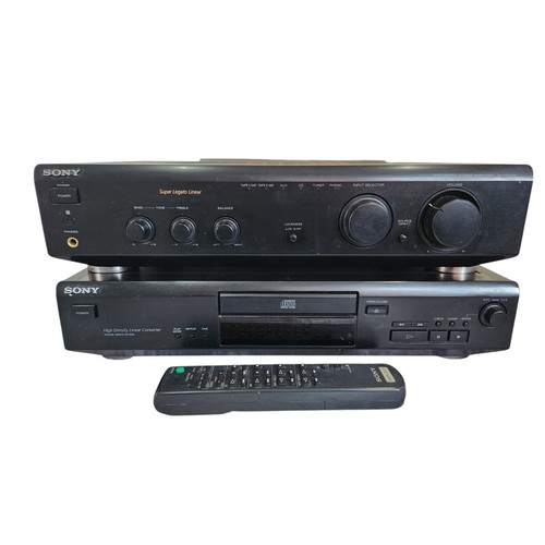 Sony separates system - sony, hi-fi