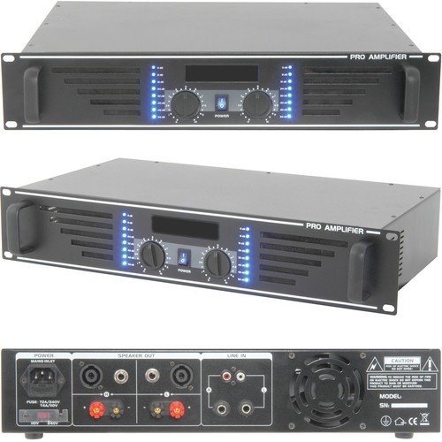 600w stereo power - stereo, amplifier